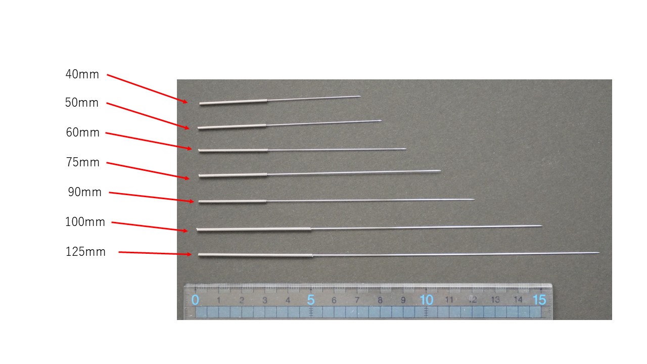 当院で使用する鍼